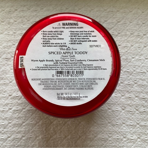 🕯️ NWT 🕯️ Bath & Body Works 3 Wick Candle Spiced Apple Toddy - Picture 4 of 4